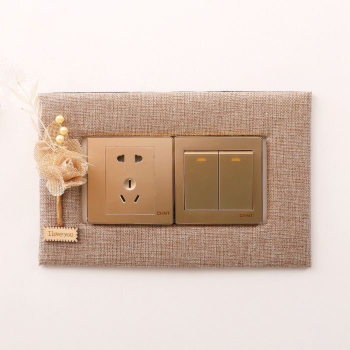 Đôi công tắc mở thiết lập cấu chuyển mạch bảo vệ bìa đóng cửa phòng switch Bushing nhà sống phòng ngủ bụi lửa tấm vải liệm kèm theo - Bảo vệ bụi áo máy giặt