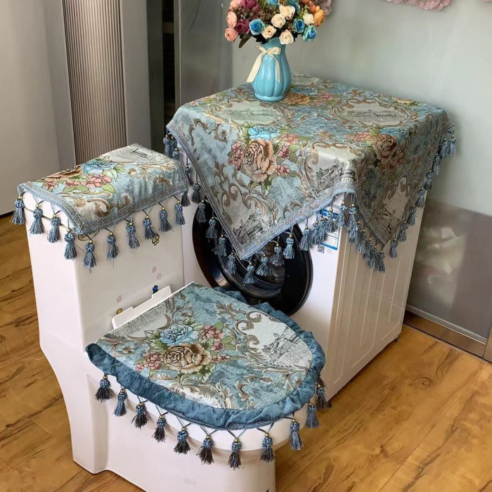 New toilet cover palace style toilet cover toilet 3-piece set toilet cushion seat cushion toilet cover household thickening
