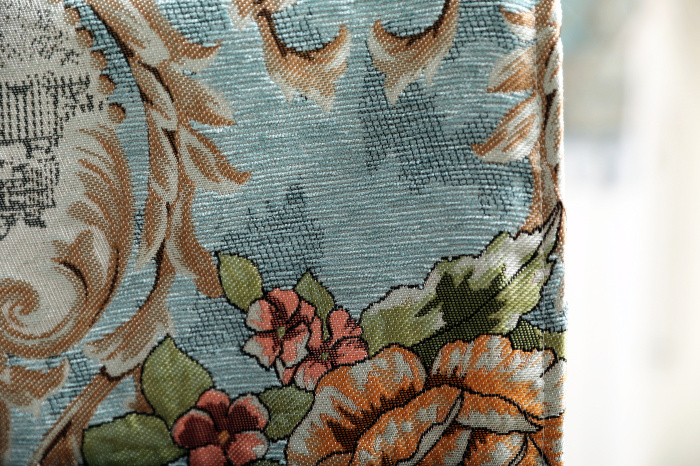 2018 mới phong cách châu Âu jacquard bìa bảo vệ nắp che bụi dày khăn tủ lạnh bụi máy giặt đa chức năng ra lệnh - Bảo vệ bụi áo trùm máy giặt