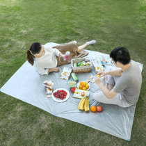 Disposable picnic cloth waterproof and moisture-proof thickened square non-woven tablecloth outdoor outing camping beach mat cloth camping
