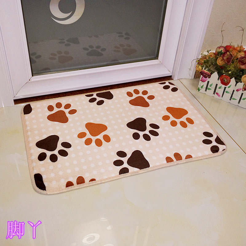 Phong cách châu Âu từ cửa đến cửa lame mat hấp thụ nước chống trượt cửa mat thảm sàn phòng khách phòng ngủ đầy đủ đầu giường mat mat thảm đỏ
