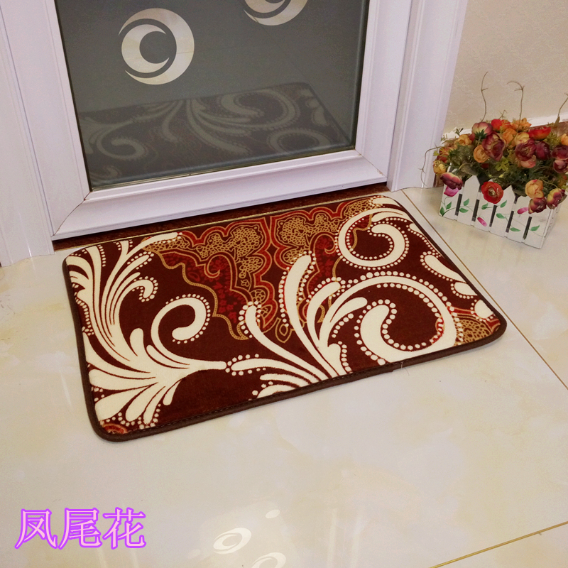 Phong cách châu Âu từ cửa đến cửa lame mat hấp thụ nước chống trượt cửa mat thảm sàn phòng khách phòng ngủ đầy đủ đầu giường mat mat thảm đỏ