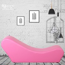 Fun sofa S-type multi-functional position Simple shaped double solid wood theme hotel hotel modern octagonal chair