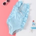 Đồ bơi cho bé gái Bé Baby Siamese Ruffle Bikini Kids Áo tắm cho bé gái Công chúa Đồ bơi - Bộ đồ bơi của Kid Bộ đồ bơi của Kid