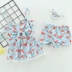 Đồ bơi trẻ em mới chia bé gái flamingo chia đồ bơi dễ thương nơ áo tắm cho trẻ em gái