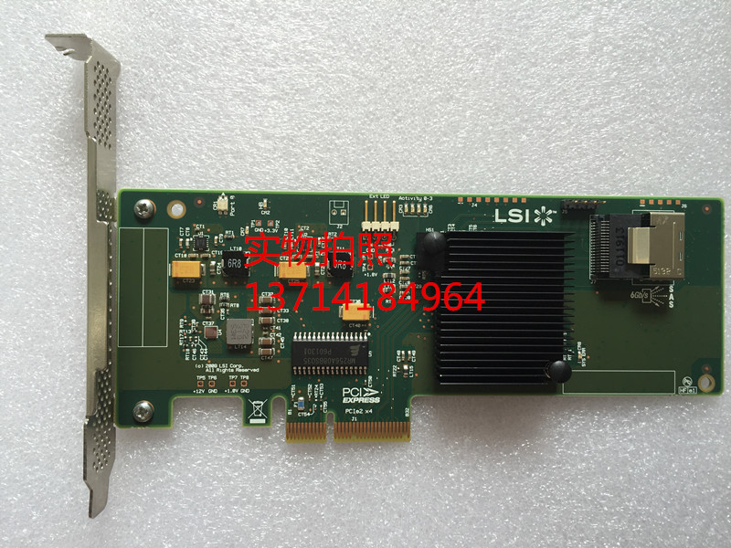 LSI 9211-4i Hard Drive Expansion card 6Gb SAS Array card PCIe2 0 HBA Expansion card