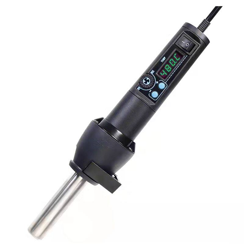 FWC 8858-I portable digital display hot wind gun handheld antistatic adjustable warm spiral wind with 4 wind nozzles