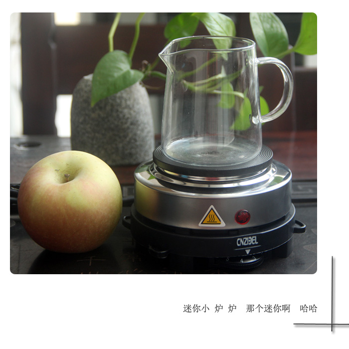 Heating stove small electric stove mini coffee stove can can electric tea stove glass available electric stove 500 watts