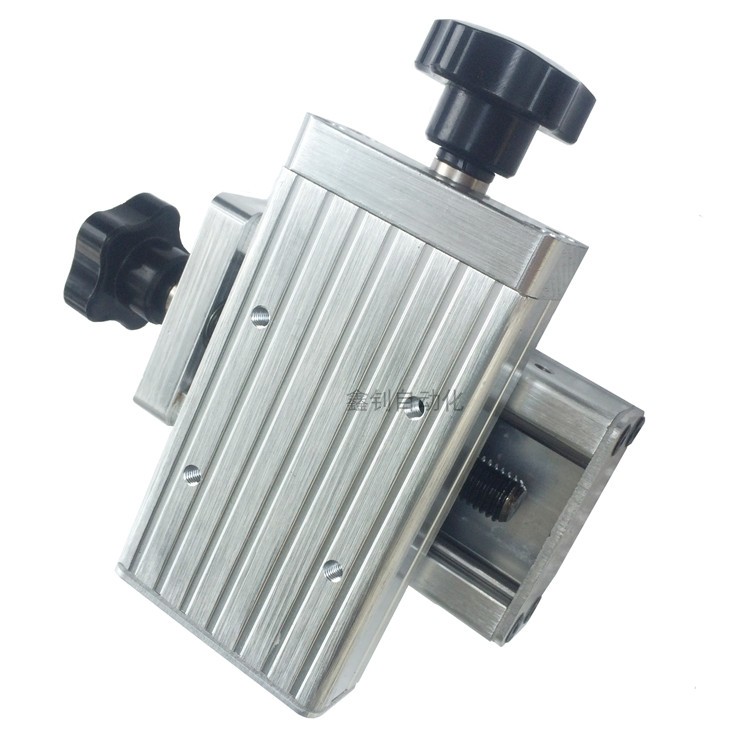 Factory direct sales two-dimensional cross fine-tuning slide table welding pallet manual slider argon arc two-protection welding gun adjustment gun holder