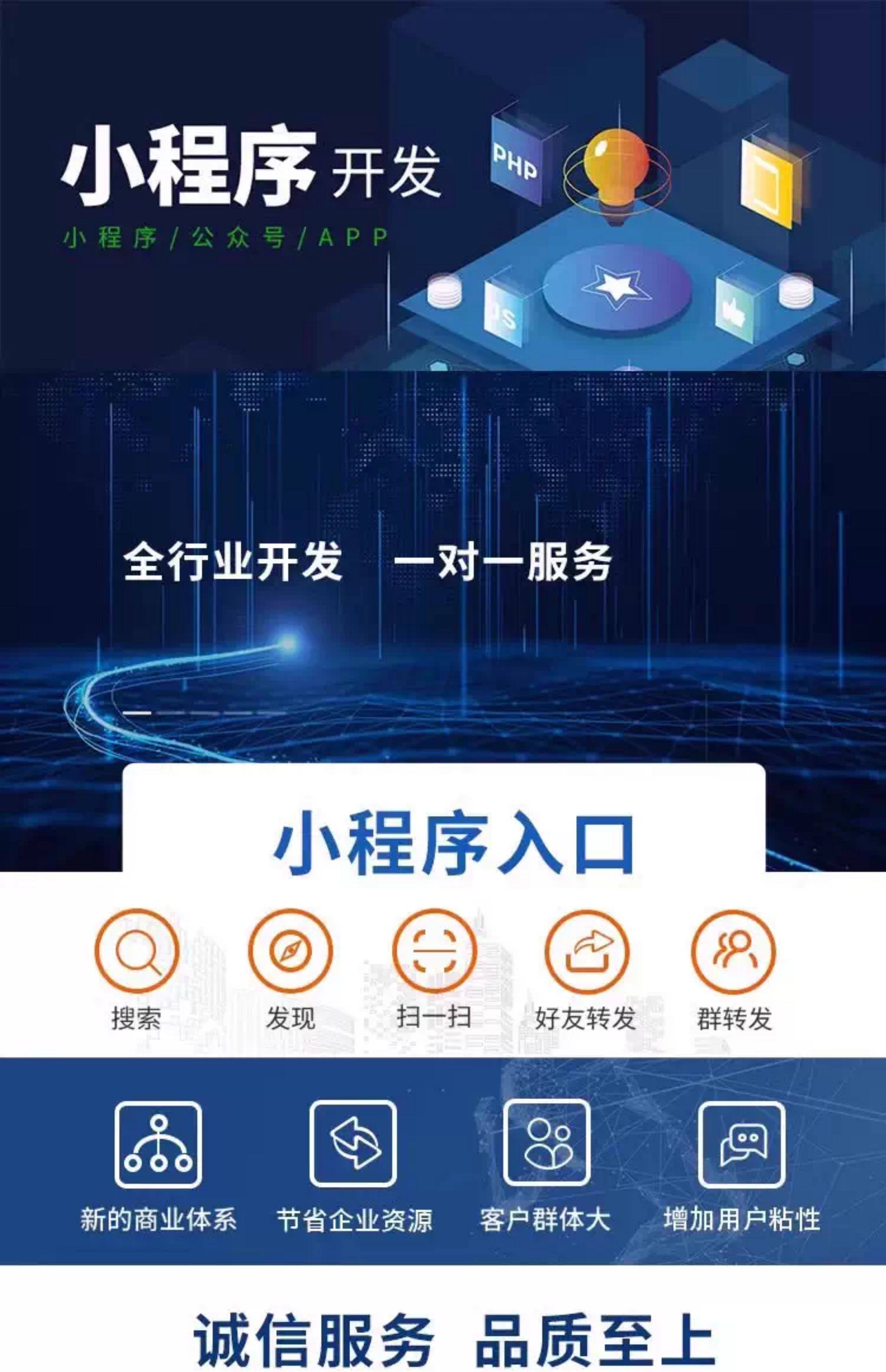 微信小程序软件开发定制教育商城餐饮点餐外卖家政团购公众号制作