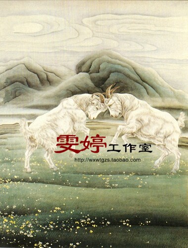 The work stroke white sketching draft line sketching the Yangyang Flower Bird Animal State Paintreading