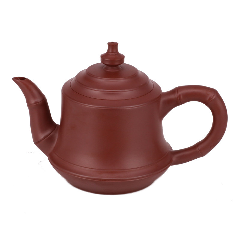 潮州朱泥手工茶具老安顺燕城茶壶中式复古水平壶纯手工制作-Taobao-Tmall