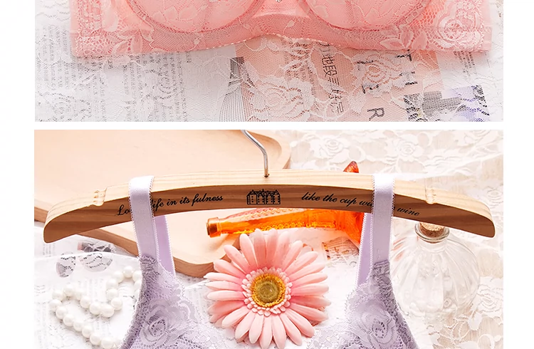 Có vòng ngực siêu mỏng đồ lót nữ ngực nhỏ trên bộ sưu tập để nhận được cặp áo ngực AB cup áo ngực mỏng thoáng khí
