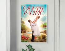 South Pacific 1958 25x2 poster