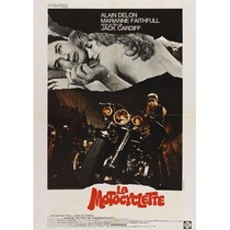 The Girl on a Motorcycle 1968 Alain Delon poster