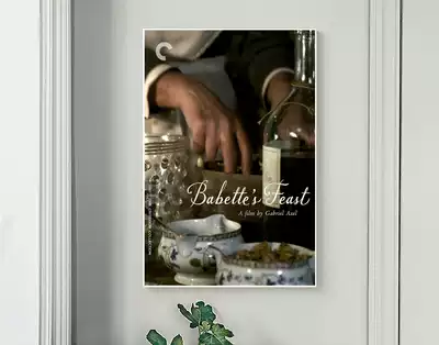 Poster Babette's Feast 1987 Gabriel Axel CC