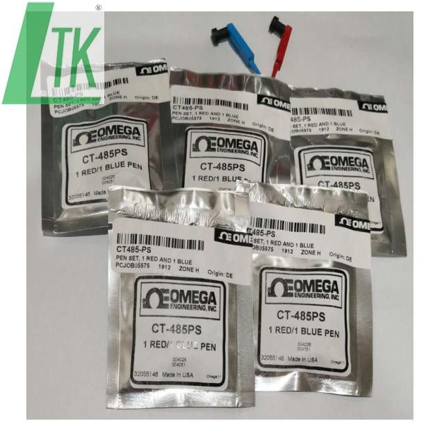 Omega Temperature and humidity recorder CT-485PS Original CT87 round chart recorder CT-485PS red blue