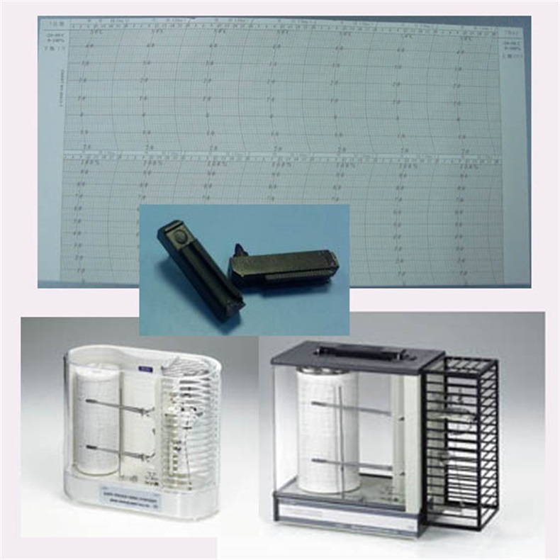 TH-27R temperature and humidity printing paper 20012-7 ISUZU Tokyo temperature and humidity meter recording paper 10360-7