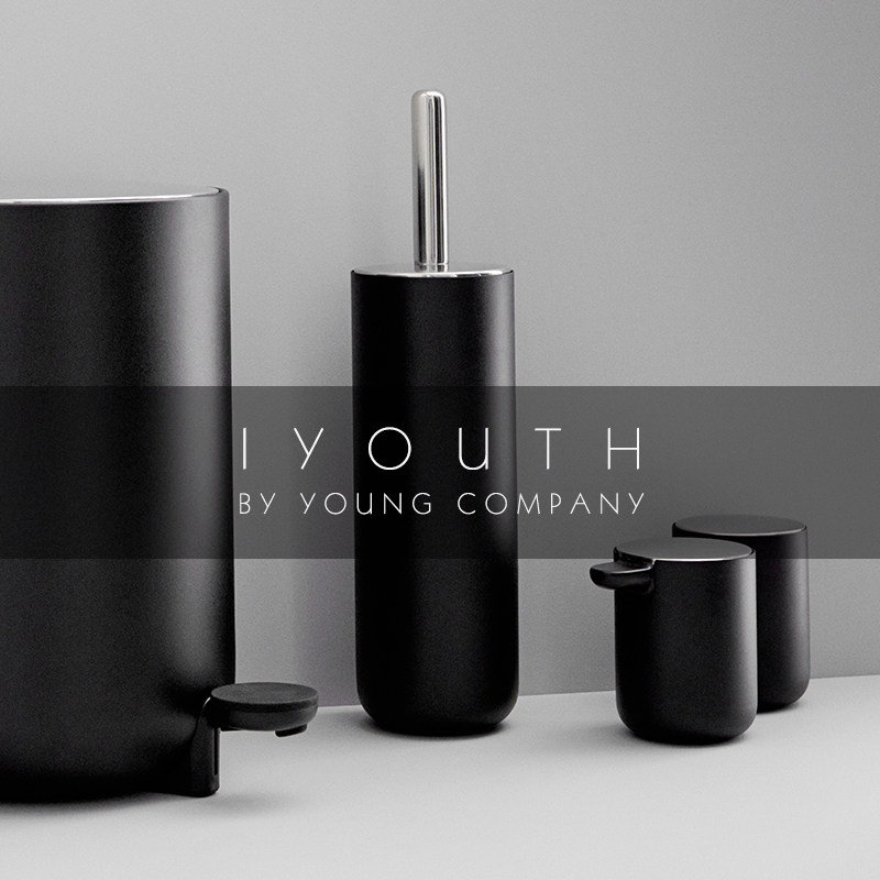 IYOUTH Danish brand MENU minimalist metal stainless steel hard gross toilet toilet brush bathroom cleaner