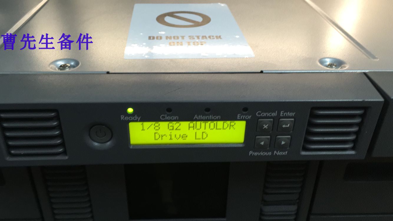 HP 1 8 G2 LTO5 FC TAPE AUTOLOADER BL541B Tape Library Autoloader