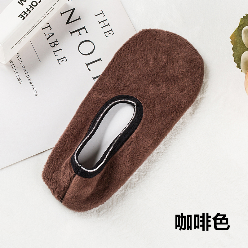 3 đôi dày mùa thu và mùa đông dành cho người lớn cộng với vớ nhung cho nam và nữ chống trượt ở nhà ấm vớ vớ vớ vớ yoga vớ nam