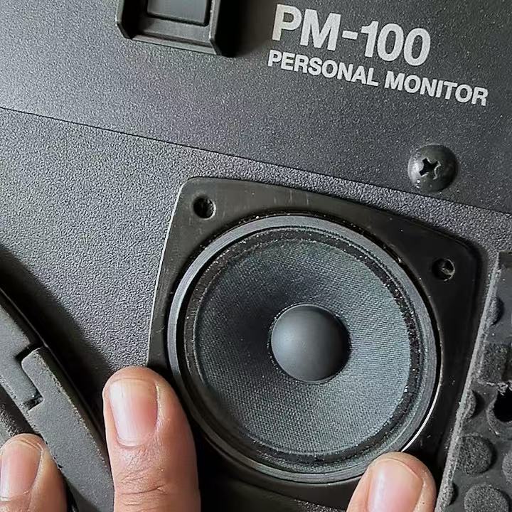 2.5inch Tweeter Speakers, 8 Ohms, Suitable for Roland Pm100 Original Size Sound Electric Drum High-Frequency Speakers