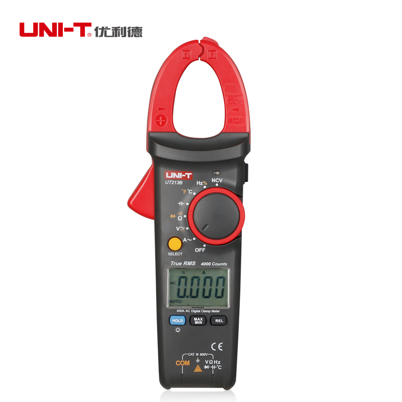 Uliid high-precision digital fitter shaped gauge pliers shaped universal meter current meter UT213A B C automatic range anti-burn