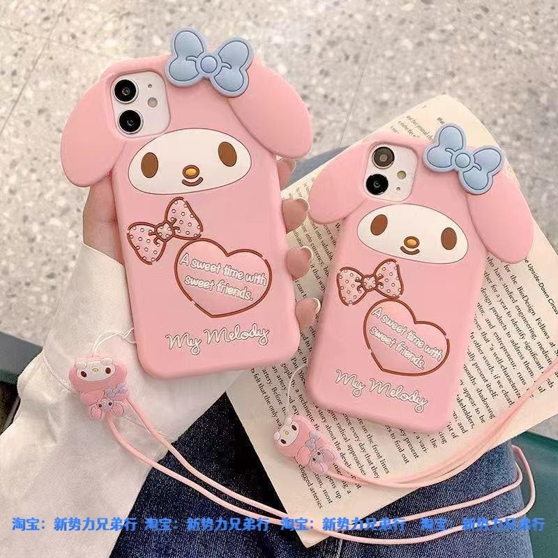 Apple 13/4S/6S/12 Phone Case iPhone 13 /4S/7P/8P My Melody 5S/7Th Generation Cartoon Xr/X Case Apple 13/4S/6S/12 Phone Case iPhone 13 /4S/7P/8P My Melody 5S/7Th Generation Cartoon Xr/X Case