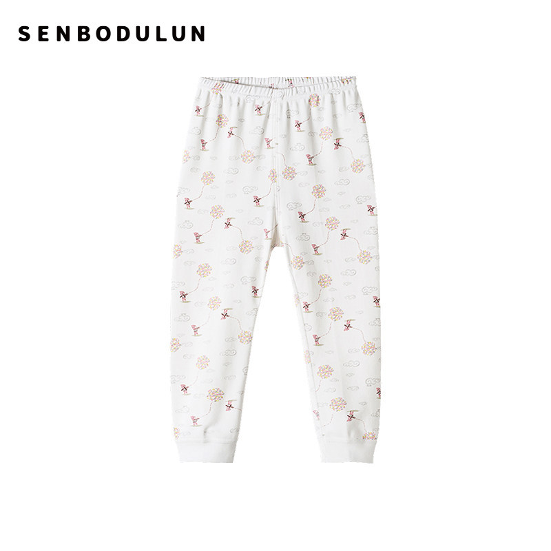 66 yards St. Pauliness Len Sanitary Pants Pure Cotton Baby Warm Pants Baby Can Open Crotch Pants Full Cotton Sleeping Pants