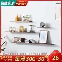 Jiayi solid wood partition wall shelf living room bedroom wall Wall Wall Wall decoration TV background wall shelf