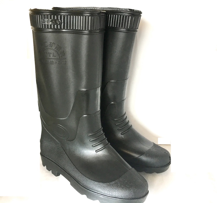 Tatelli high-drum rubber and plastic oil resistant acid base factory Labor farmland fishing farmland waterproof rain shoes