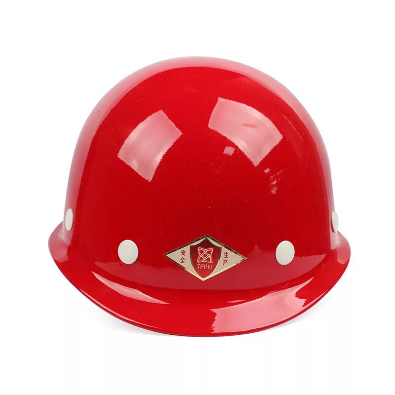 Tang Feng Safety Hat Red, Yellow, Blue and White Small Along Glass Fiber Anti-smashing and Anti-impact Building Electric Power Construction Labor Safety Hat