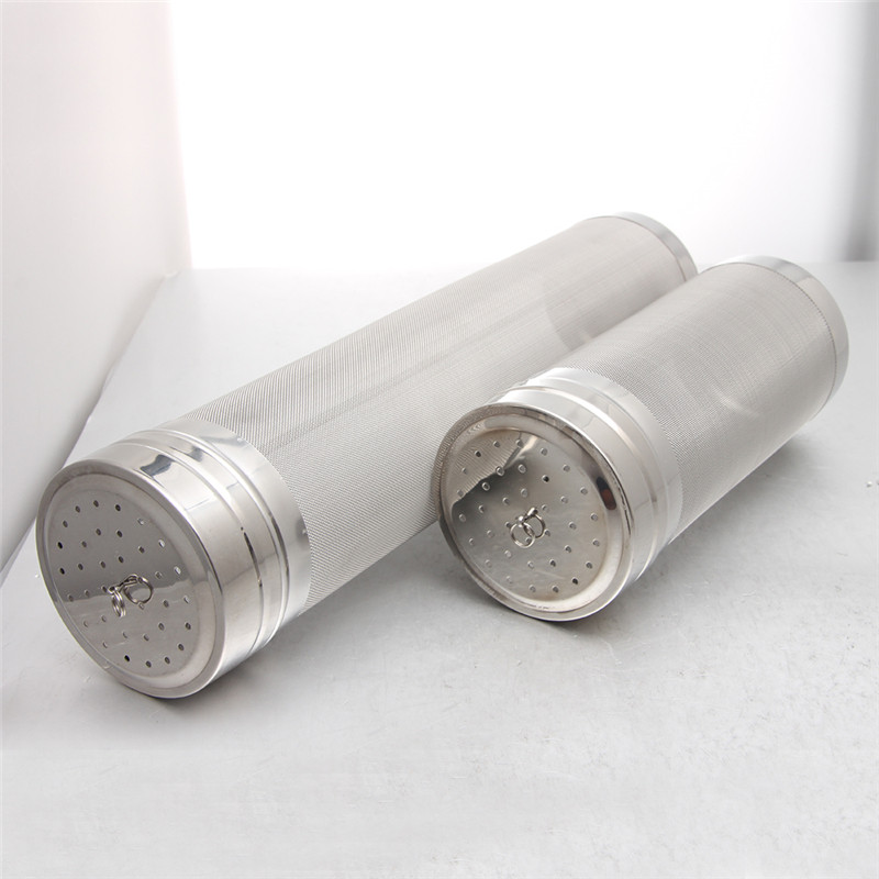Home Brew Filter 304 Stainless Steel Hops Filter Screen Micron Mesh Beer Filter Cartridge Special Filter Cartridges