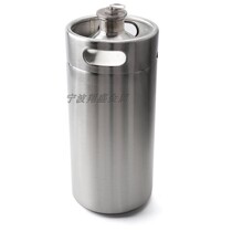 North American wine barrel 304 stainless steel household wine barrel Wine barrel Craft fermentation Outdoor party camping picnic pot