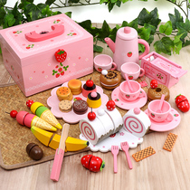 Girl baby girls being the kitchen play cake suit childrens toys 2-3-4-5 years and 6 birthday gift