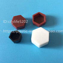  M6M8M10M12 Outer hexagon bolt head protective cap Hexagon nut protective sleeve flat cap