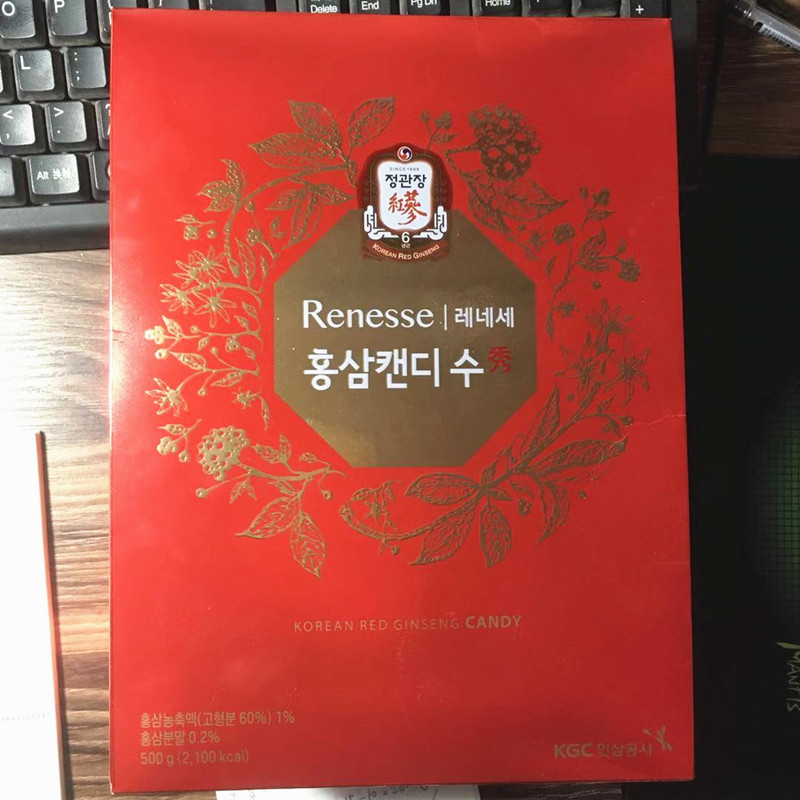 South Korean Zhengzhuang 6 years Genao Li with red ginseng Sugar Show Nourishing 500g Spot