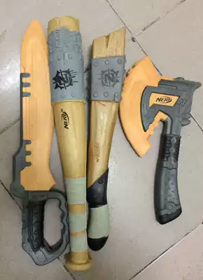 Unpackaged Hasbro Nerf * EVA Zombie Safety toy prop Melee Cold weapon stick Fang stick