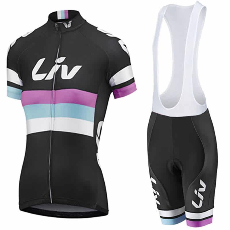 LIV new women's summer short-sleeved breathable sweat-absorbing outdoor professional cycling clothing quick-drying mountain bike clothing