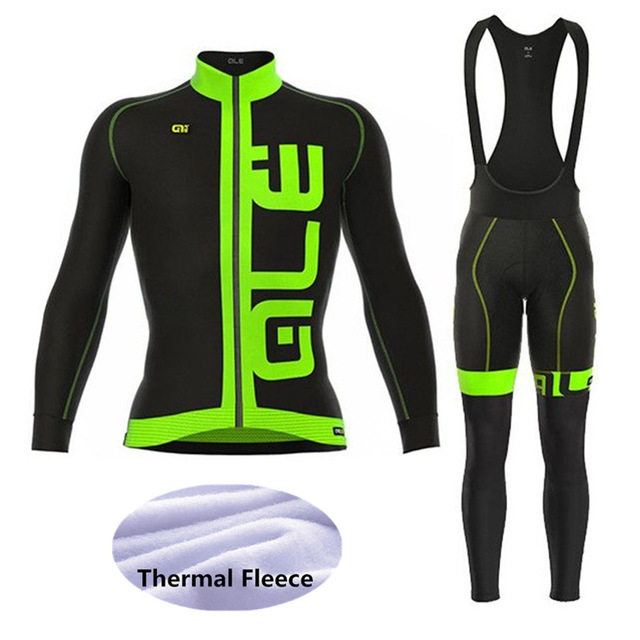 2018ALE women's winter fleece outdoor professional cycling clothing mountain bike clothing bicycle clothing