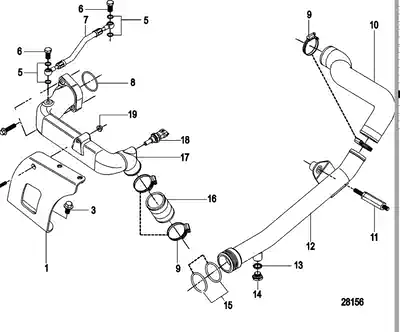 American original Mercury inboard motor speedboat qsd marine new diesel engine Mercury outboard motor accessories