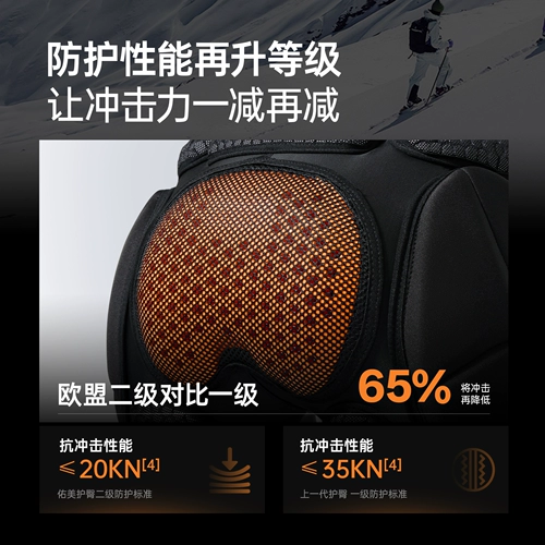 Лыжное защитное снаряжение, наколенники, профессиональный лыжный комплект подходит для мужчин и женщин, защита при падении