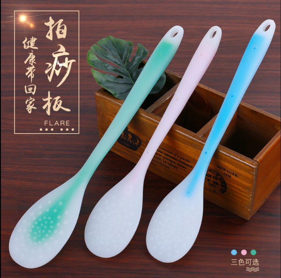 Slapping Artifact Manual Muscle Slapping Silicone Slapping Board Massage Stick Beating Back Beater Cervical Spine Body Massage Health