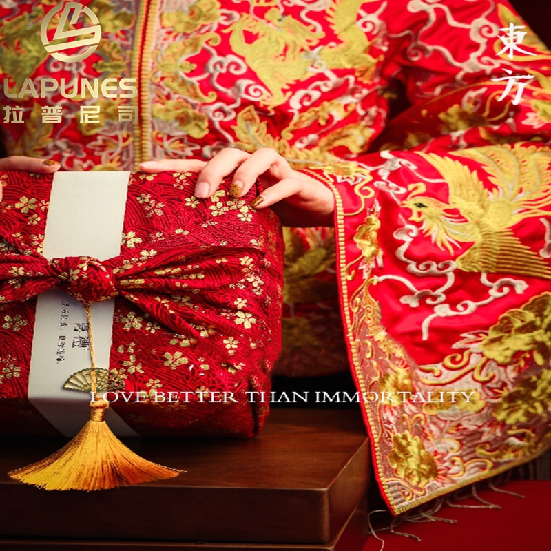 lapunes send newlyweds new wedding gifts Joe to blessings solid wood tableware New residence Chinese wedding creative gift