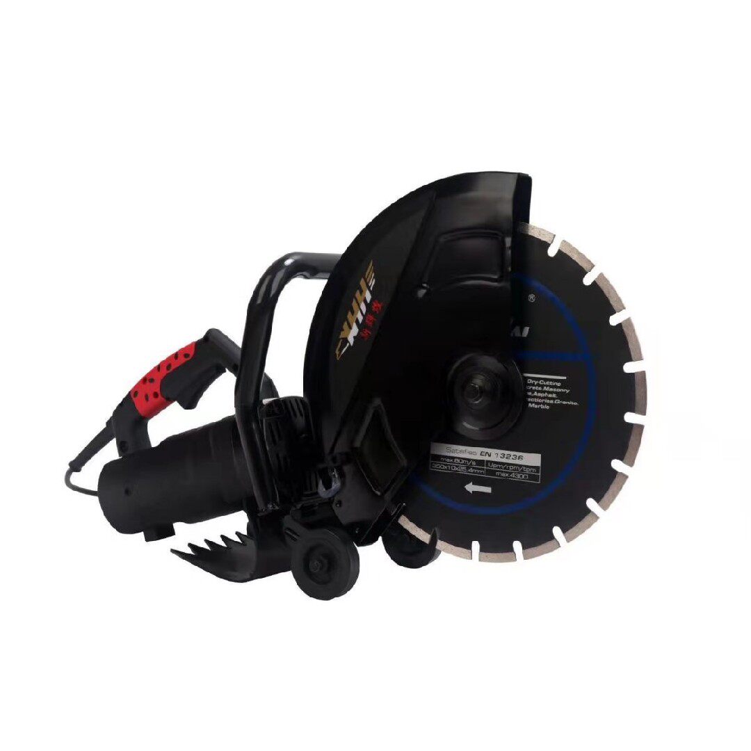 Bohai 14 inch stone cutting machine monolithic concrete street slot machine wall line trough 355 large chainsaw