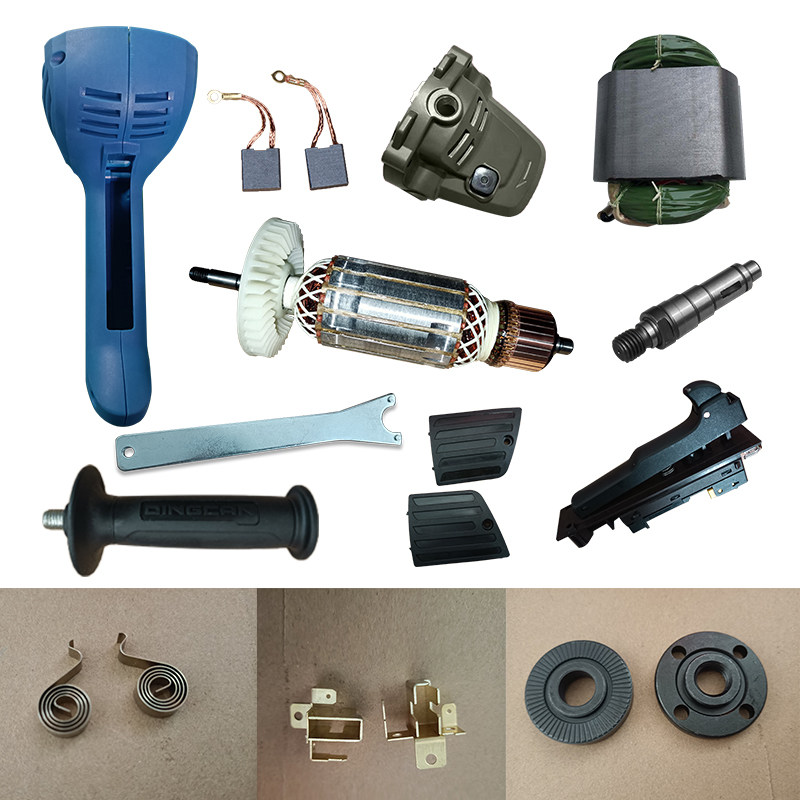 Sheng Dingqiang 1802 2302 angle mill original accessories conversion stator carbon brush gear assembly output shaft