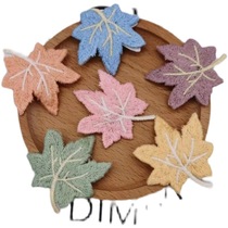 Brief Maple Leaf Bb Clip Little Freshener department hair clip net red side clip Liu Haiclip headgear Pushes Small Gift for a small gift