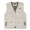 Mùa xuân và mùa thu nam trung niên cotton V-cổ cỡ lớn nhiều túi vest giản dị câu cá nhiều túi chụp ảnh vest áo ấm nam mùa đông