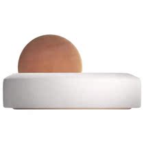 Nordic stainless steel sofa special-shaped teddy velvet designer Net red homestay Villa furniture velvet reception rest chair