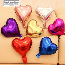 5 inch 10 inch cake decoration knot wedding aluminum film heart shaped star balloon Valentine Day decoration wedding birthday party